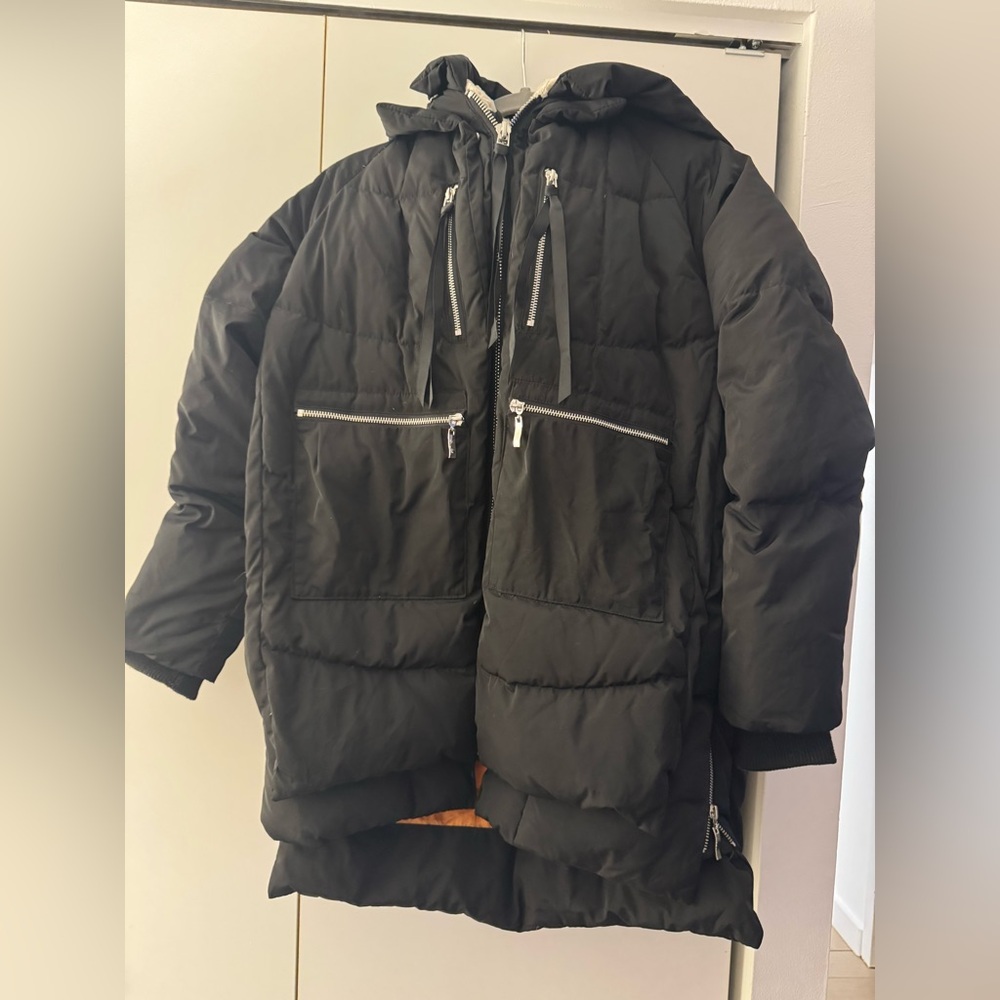 Orolay Black Jacket - viral coat!
